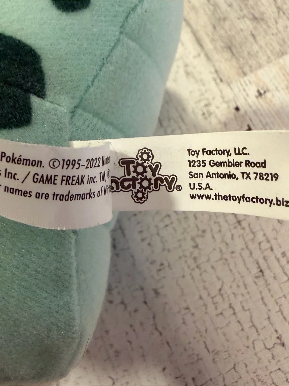 Pokemon Bulbasaur Plush Stuffed Animal Toy